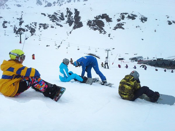 Лыжный курорт Formigal, Испания. Обучение сноуборду.